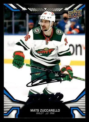 2022-23 Upper Deck MVP #162 Mats Zuccarello Blue Script - Hockey Card Single