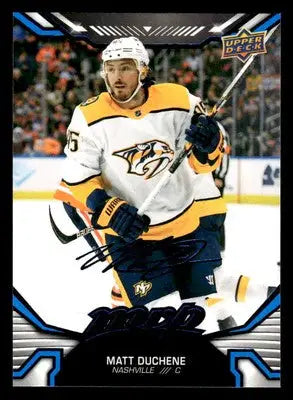 2022-23 Upper Deck MVP #168 Matt Duchene Blue Script - Hockey Card Single