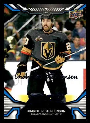 2022-23 Upper Deck MVP #173 Chandler Stephenson Blue Script - Hockey Card Single