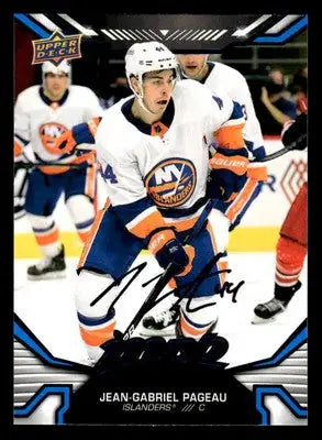2022-23 Upper Deck MVP #175 Jean-Gabriel Pageau Blue Script - Hockey Card Single