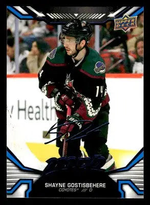 2022-23 Upper Deck MVP #181 Shayne Gostisbehere Blue Script - Hockey Card Single