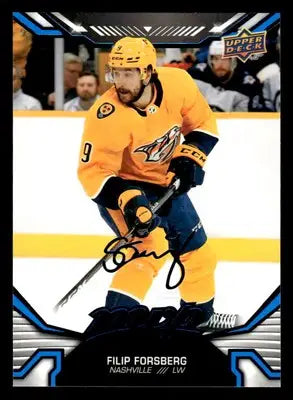 2022-23 Upper Deck MVP #183 Filip Forsberg Blue Script - Hockey Card Single