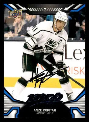 2022-23 Upper Deck MVP #19 Anze Kopitar Blue Script - Hockey Card Single