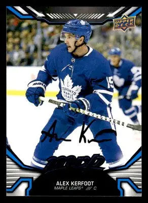 2022-23 Upper Deck MVP #190 Alex Kerfoot Blue Script - Hockey Card Single