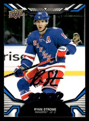 2022-23 Upper Deck MVP #191 Ryan Strome Blue Script - Hockey Card Single