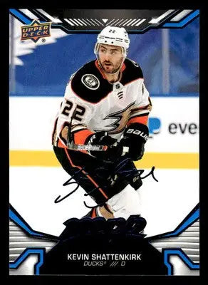 2022-23 Upper Deck MVP #197 Kevin Shattenkirk Blue Script - Hockey Card Single