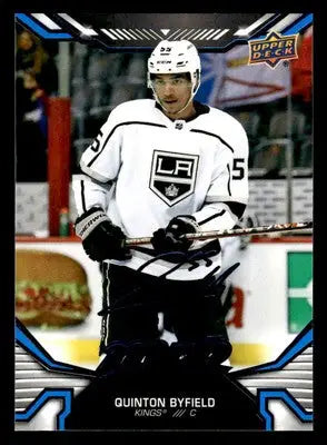 2022-23 Upper Deck MVP #198 Quinton Byfield Blue Script - Hockey Card Single