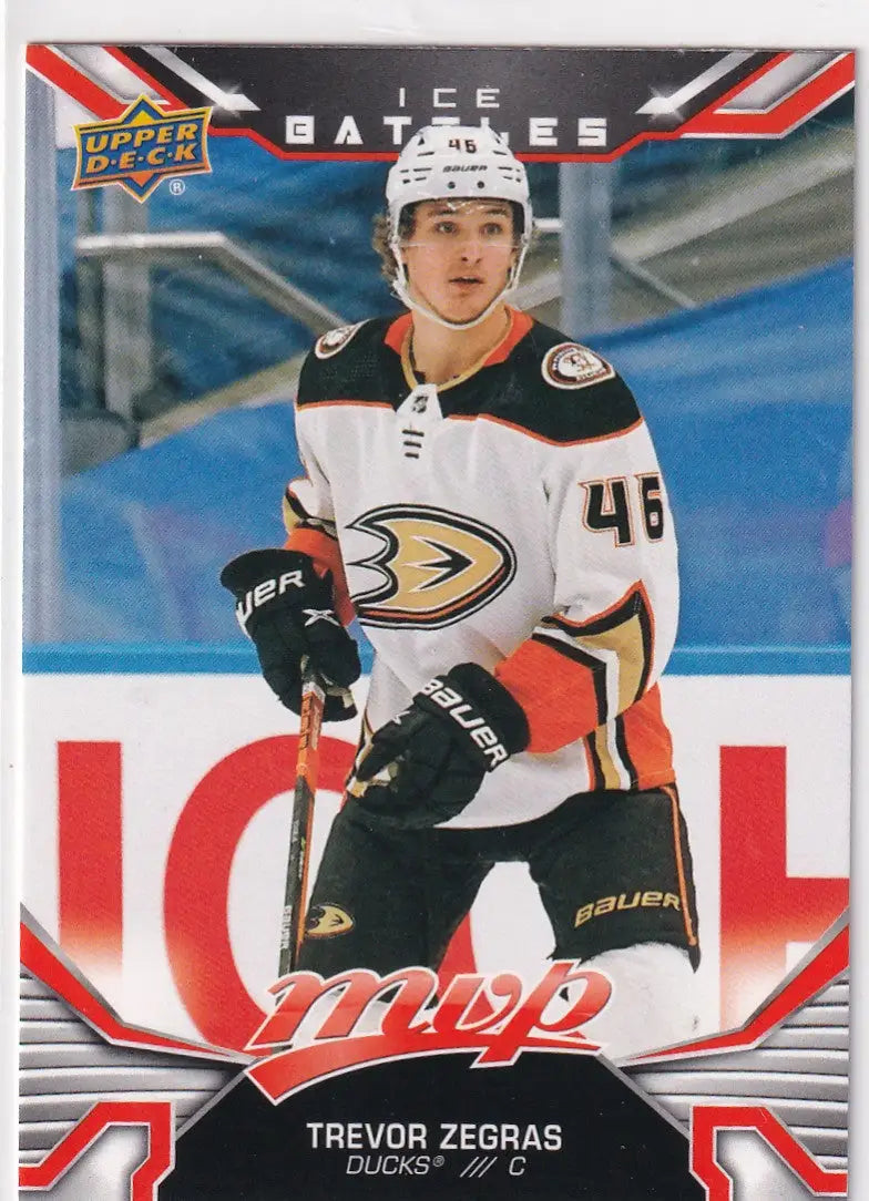 2022-23 UPPER DECK MVP #199 TREVOR ZEGRAS- DUCKS - Hockey Card Single
