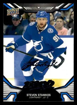 2022-23 Upper Deck MVP #2 Steven Stamkos Blue Script - Hockey Card Single