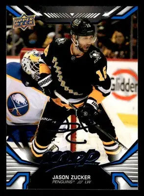2022-23 Upper Deck MVP #210 Jason Zucker Blue Script - Hockey Card Single