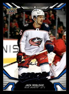 2022-23 Upper Deck MVP #212 Jack Roslovic Blue Script - Hockey Card Single