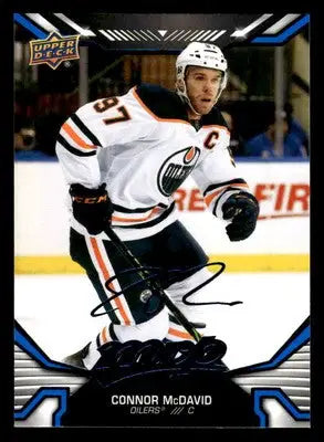2022-23 Upper Deck MVP #220 Connor McDavid Blue Script - Hockey Card Single