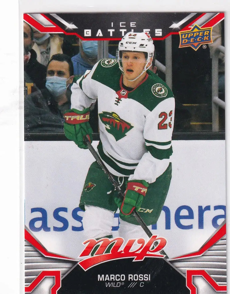 2022-23 UPPER DECK MVP #221 MARCO ROSSI- WILD - Hockey Card Single