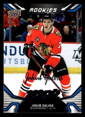 2022-23 Upper Deck MVP #229 Jakub Galvas Blue Script - Hockey Card Single