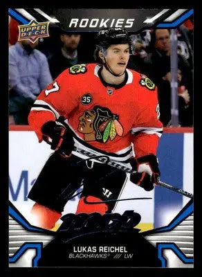 2022-23 Upper Deck MVP #234 Lukas Reichel Blue Script - Hockey Card Single
