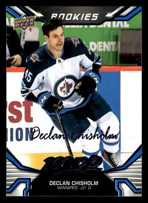 2022-23 Upper Deck MVP #236 Declan Chisholm Blue Script - Hockey Card Single
