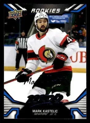 2022-23 Upper Deck MVP #241 Mark Kastelic Blue Script - Hockey Card Single