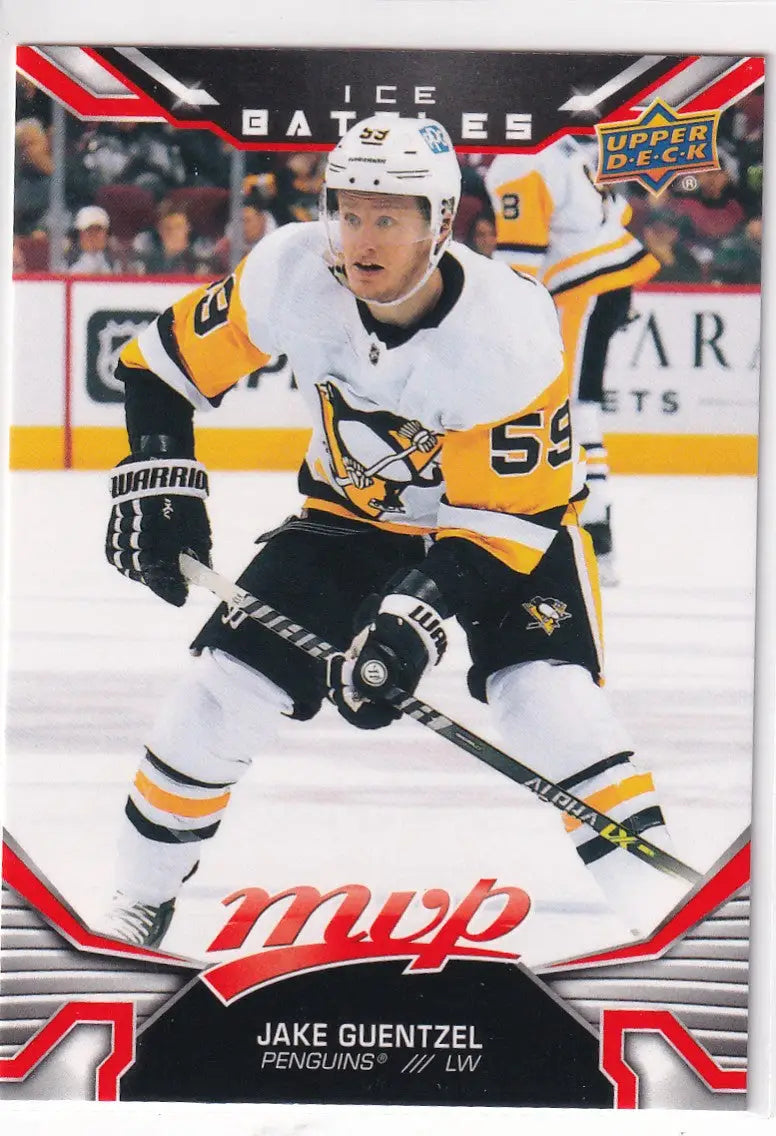 2022-23 UPPER DECK MVP #25 JAKE GUENTZEL- PENGUINS - Hockey Card Single