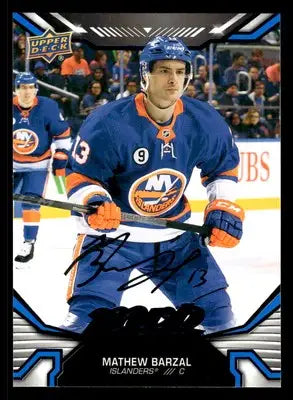2022-23 Upper Deck MVP #32 Mathew Barzal Blue Script - Hockey Card Single