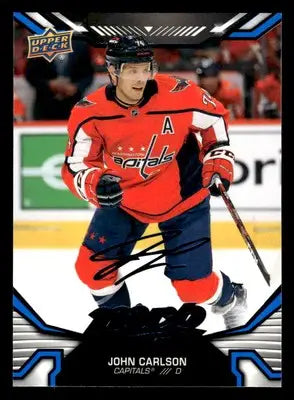 2022-23 Upper Deck MVP #38 John Carlson Blue Script - Hockey Card Single