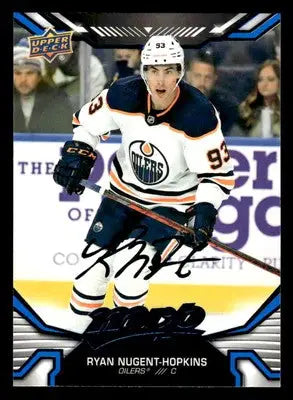 2022-23 Upper Deck MVP #46 Ryan Nugent-Hopkins Blue Script - Hockey Card Single