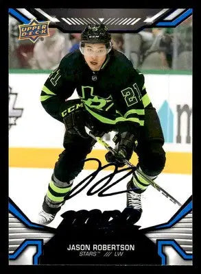 2022-23 Upper Deck MVP #50 Jason Robertson Blue Script - Hockey Card Single