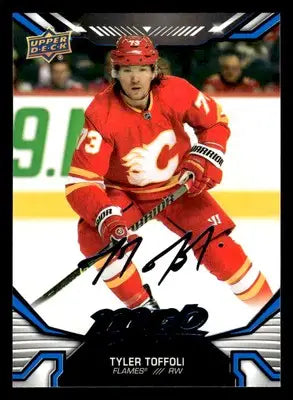 2022-23 Upper Deck MVP #51 Tyler Toffoli Blue Script - Hockey Card Single