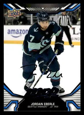 2022-23 Upper Deck MVP #53 Jordan Eberle Blue Script - Hockey Card Single