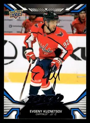 2022-23 Upper Deck MVP #63 Evgeny Kuznetsov Blue Script - Hockey Card Single