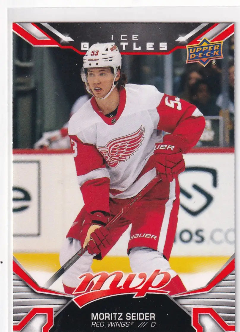 2022-23 UPPER DECK MVP #65 MORTIZ SEIDER- RED WINGS - Hockey Card Single