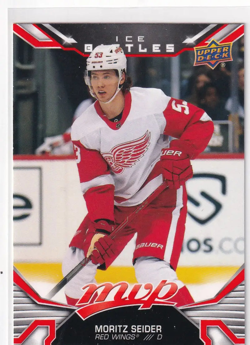 2022-23 UPPER DECK MVP #65 MORTIZ SEIDER- RED WINGS - Hockey Card Single