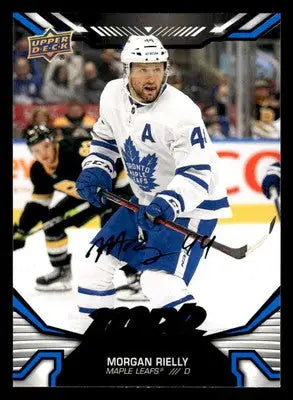 2022-23 Upper Deck MVP #7 Morgan Rielly Blue Script - Hockey Card Single