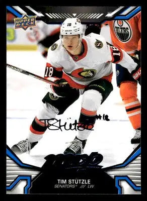 2022-23 Upper Deck MVP #72 Tim Stutzle Blue Script - Hockey Card Single