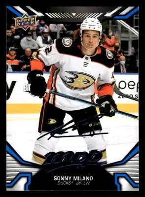2022-23 Upper Deck MVP #75 Sonny Milano Blue Script - Hockey Card Single