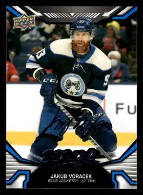 2022-23 Upper Deck MVP #82 Jakub Voracek Blue Script - Hockey Card Single