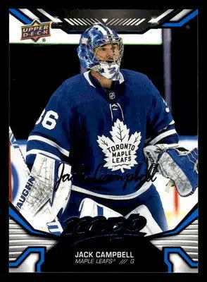 2022-23 Upper Deck MVP #87 Jack Campbell Blue Script - Hockey Card Single