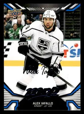 2022-23 Upper Deck MVP #94 Alex Iafallo Blue Script - Hockey Card Single