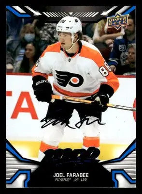 2022-23 Upper Deck MVP #95 Joel Farabee Blue Script - Hockey Card Single
