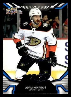 2022-23 Upper Deck MVP #97 Adam Henrique Blue Script - Hockey Card Single