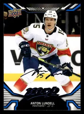 2022-23 Upper Deck MVP #99 Anton Lundell Blue Script - Hockey Card Single
