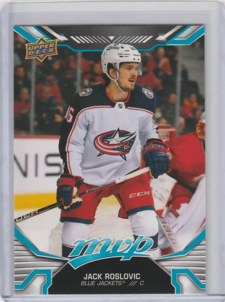 2022-23 Upper Deck MVP SP #212 Jack Roslovic Columbus Blue Jackets
