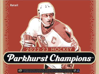 2022/23 Upper Deck Parkhurst Champions Hockey 5-Pack Blaster Box - Sports Card Hobby Boxes