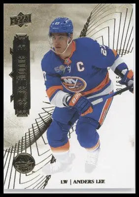 2022-23 Upper Deck Premier #71 Anders Lee Gold #/65 - Hockey Card Single