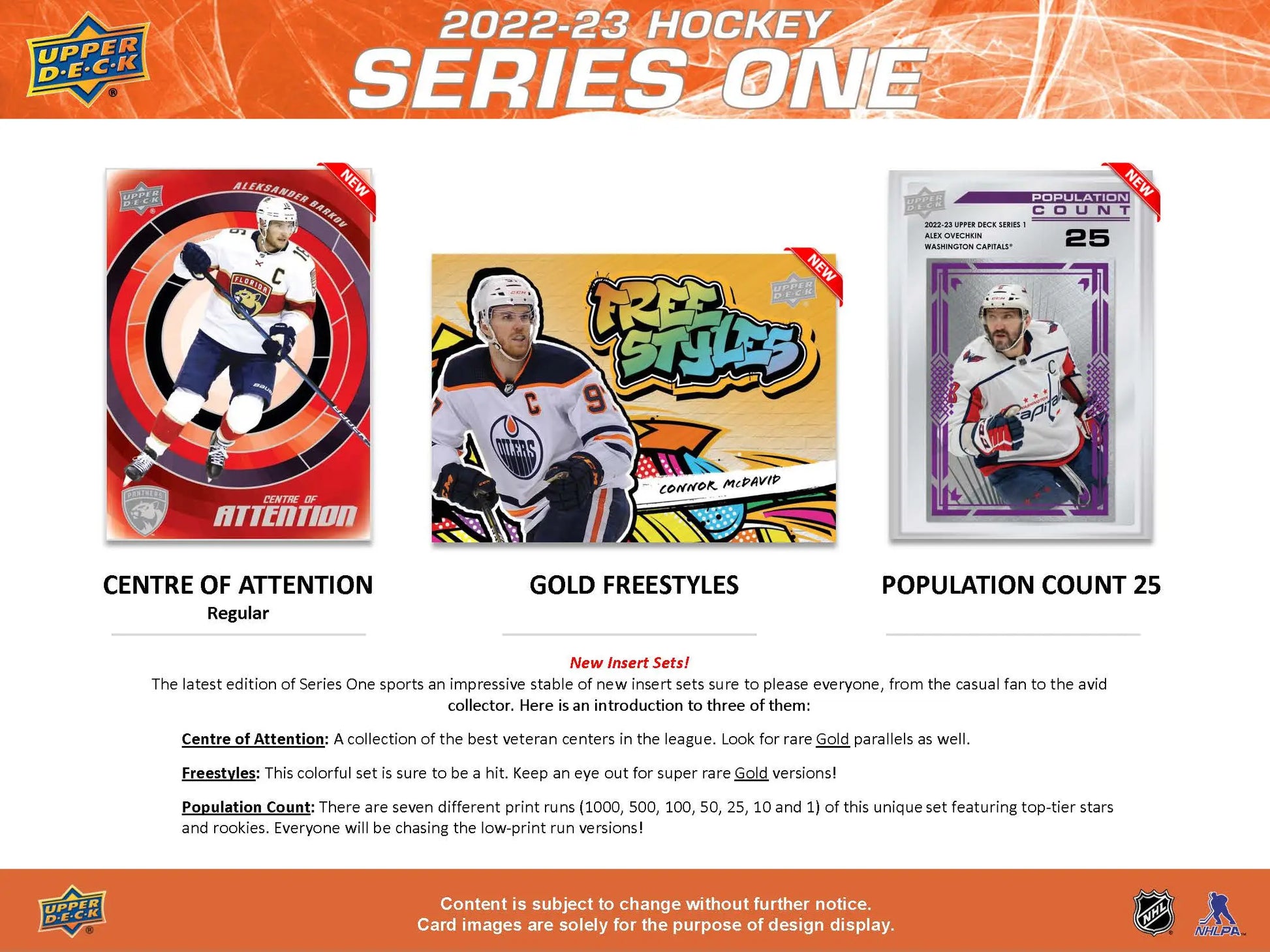 2022-23 Upper Deck Series 1 Hockey Hobby Box - Hockey Card Box