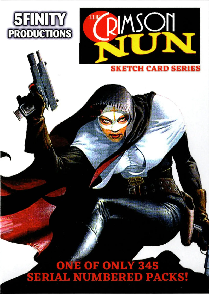 2022 5finity Ben Dunn’s Crimson Nun Sketch Card Pack - Non-Sport Sealed