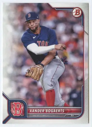 2022 Bowman #15 Xander Bogaerts NM-MT Red Sox ID:42010 - Baseball Card Single