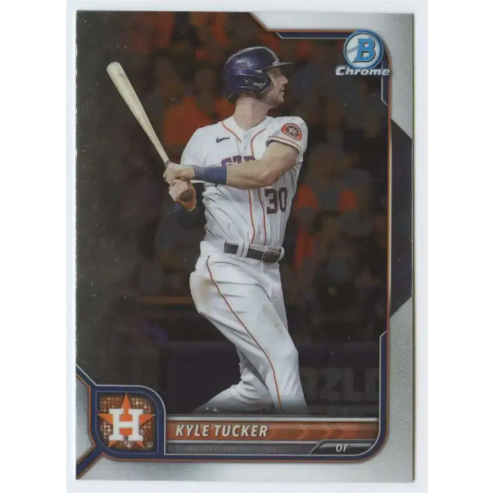 2022 Bowman Chrome #40 Kyle Tucker NM-MT Houston Astros Baseball Card - Baseball Card Single