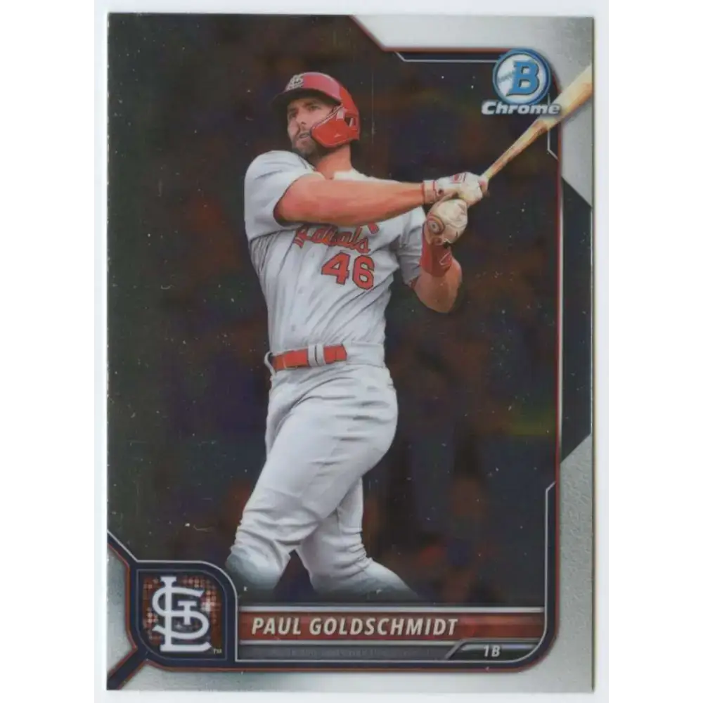 2022 Bowman Chrome #42 Paul Goldschmidt NM-MT St. Louis Cardinals Baseball Card - Baseball Card Single