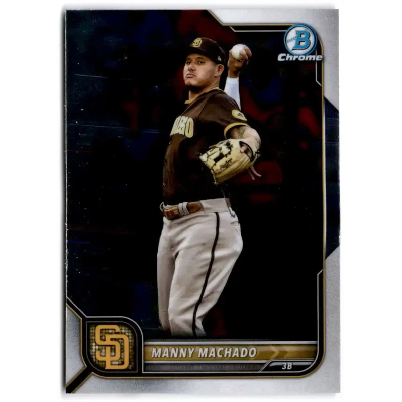 2022 Bowman Chrome #5 Manny Machado NM-MT San Diego Padres Baseball Card - Baseball Card Single