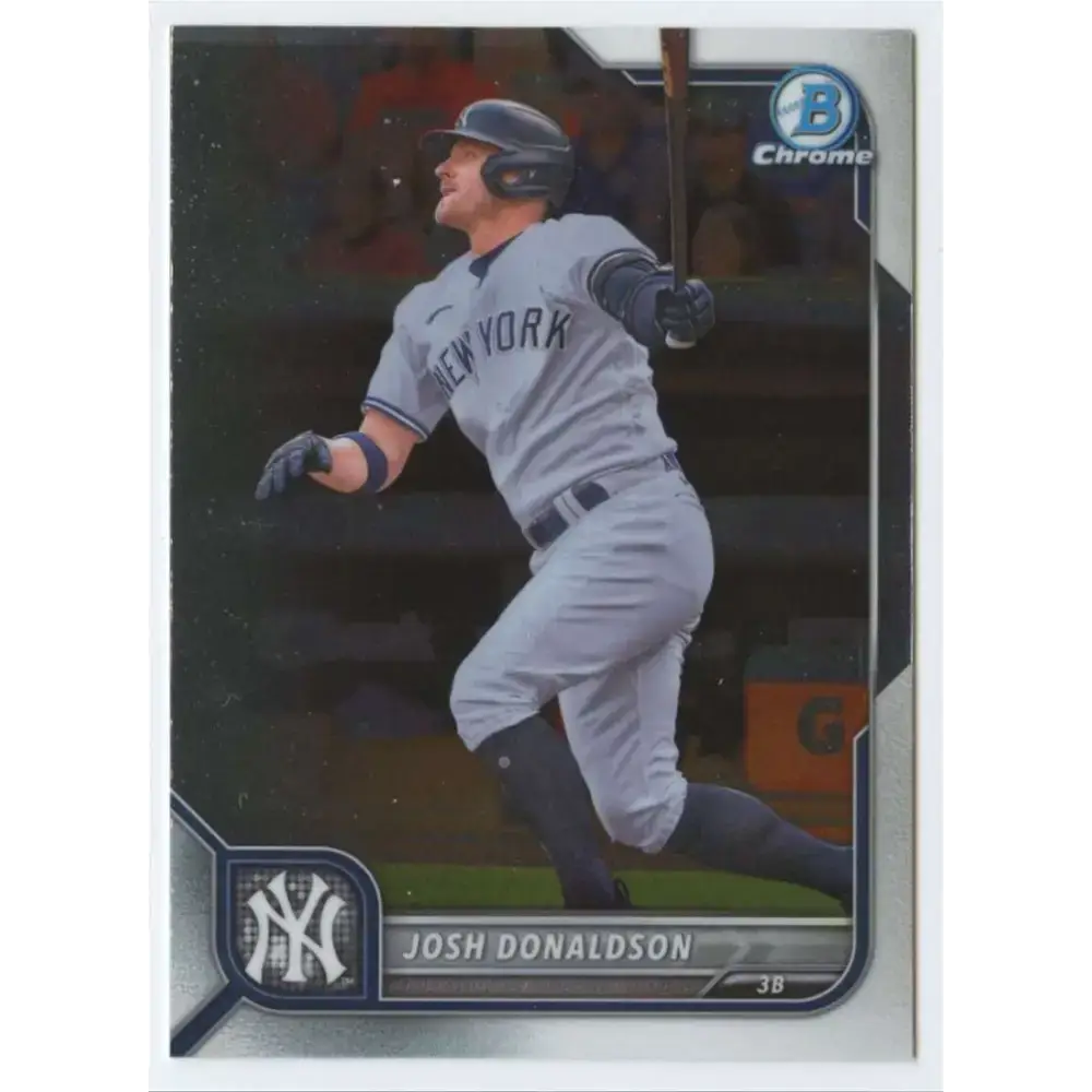 2022 Bowman Chrome #59 Josh Donaldson NM-MT New York Yankees Baseball Card - Baseball Card Single